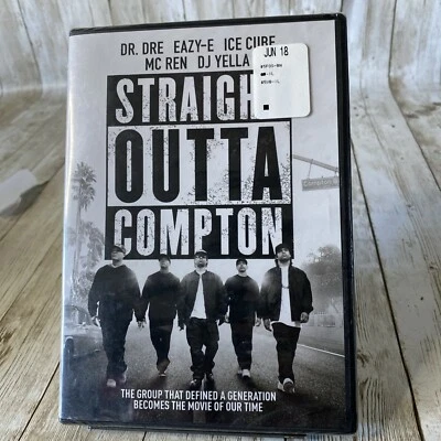 Straight Outta Compton (DVD, 2015 Widescreen) New Factory Sealed - Image 1 of 3