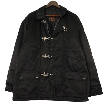 Chaqueta de Bombero Schott Años 90 Algodón Acolchado Nylon Azul Marino Para Hombre XL Forro Acolchado Foto 1 de 4