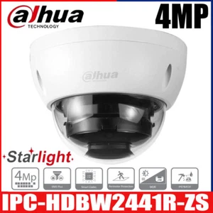 Neu Dahua 4MP 5X Starlight IP Kamera Wizsense IPC-HDBW2441R-ZS POE IR IP67 Zoom - Picture 1 of 12