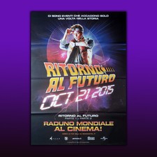 2015 Michael J. Back to the Future 2F Manifesto Poster Fox Back to the Future