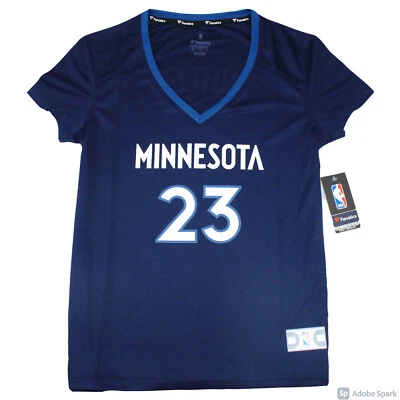 NUEVA Camiseta para Mujer Minnesota Timberwolves Fanatics Jimmy Butler #23 - Azul Foto 1 de 4