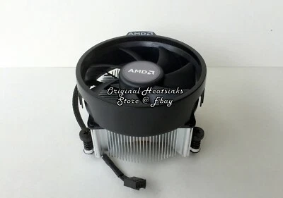Ryzen 2600X-3600X Cooling Fan Heatsink Socket AM4 Original AMD with Thermal New - Image 1 of 4