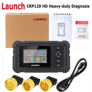 LAUNCH CRP129 HD Heavy-duty Diagnostic Tool D/PF Regeneration  Injector Coding - Picture 1 of 16