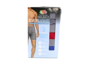 Fruit of the Loom Select Men's Everlight Boxer Briefs 3pk - M, Multicolored - Picture 1 of 4