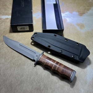 Browning Black Label Point Blank Leather Handle Blade Tech Sheath - Picture 1 of 7