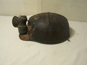 seltener Vintage Bergmann Helm mit Autolite Lampe tolle Patina - Bild 1 von 9