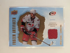 Eric Staal 2008-09 Upper Deck Artifacts Frozen Artifacts Jersey Swatch #FA-ES