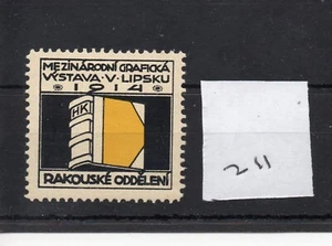 Cinderella/Poster Stamp (WB211) - Vistava - V - Lipsku - 1914 - Picture 1 of 1