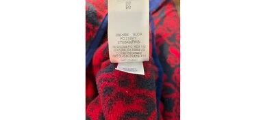 RARO Pullover Patagonia Rojo Flor de Loto Synchilla Polar Medio Abotonado |Talla S Foto 1 de 4