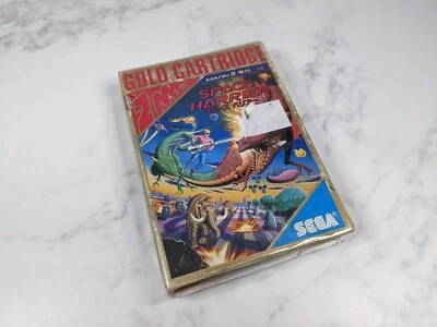Gold Cartridge Space Harrier Mark 3 Resealed SEGA Japan Import - Image 1 of 4