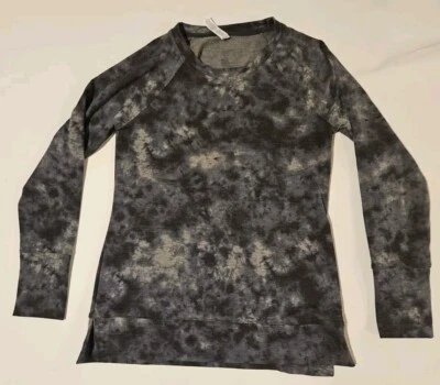 Camiseta activa RBX para mujer S manga larga negra azul gris Foto 1 de 4