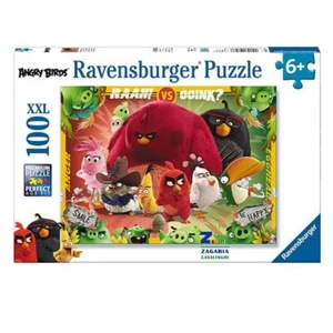 PUZZLE ANGRY BIRDS 100 PZ UCCELLI CONTRO MAIALI RAVENSBURGER BAMBINI + 6 ANNI - Foto 1 di 1