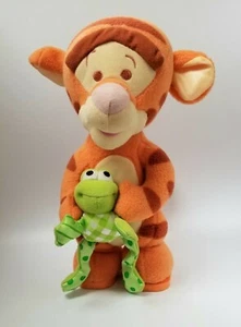 RARE Bounce Around Baby Tigger Holding Baby Frog Does Not Bounce Properly - Picture 1 of 12