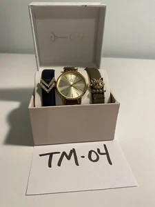 Jessica Carlyle Reloj Cambiable Ban Set de Regalo - Gato Turquesa Bronceado - Imagen 1 de 7