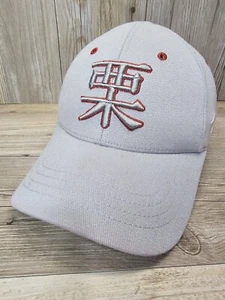 Ohio State Buckeyes Zephyr Baseball Cap Size Medium Large Gray Fitted Hat NCAA - Picture 1 of 4