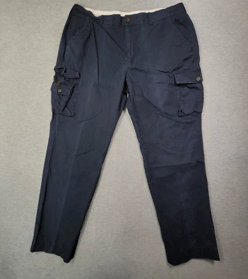 Lacoste Cargo Pants Mens Mens 40 (Fit 39x32) Navy Solid Straight Leg Outdoor - Image 1 of 4