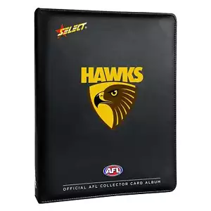 Official AFL Hawthorn Hawks Collector Card Album - Picture 1 of 3