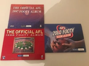 AFL The Official 1997 1998 2000 Team Photos Footy Album - Complete - Picture 1 of 11