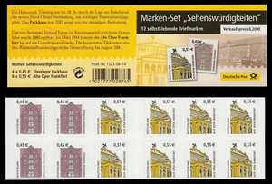 Federal Republic MH 50 A Attractions, Self-Adhesive Stamp Booklet - Picture 1 of 1