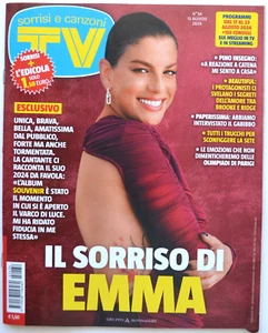 Sorrisi e canzoni tv 34/2024 Emma Marrone Riccardo Del Turco Giusy Ferreri - Foto 1 di 2