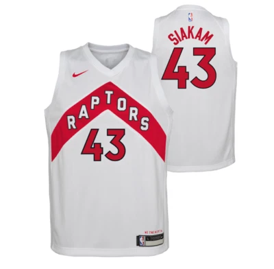 Men's Toronto Raptors Pascal Siakam White 2020/21 Association Swingman Jersey  - Image 1 of 3