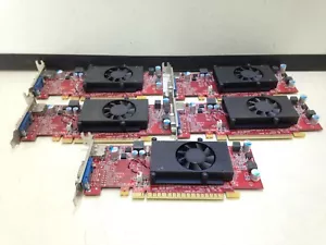 LOT OF 5: LENOVO GeFORCE GT620 FRU03T7122 1GB VIDEO CARD LP VGA DP - USED - Picture 1 of 8