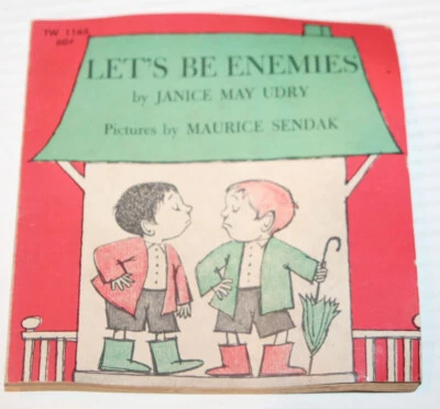 Let's Be Enemies - Janice May Udry, Maurice Sendak, 1961 TW 1165 Children's Book - Image 1 of 4