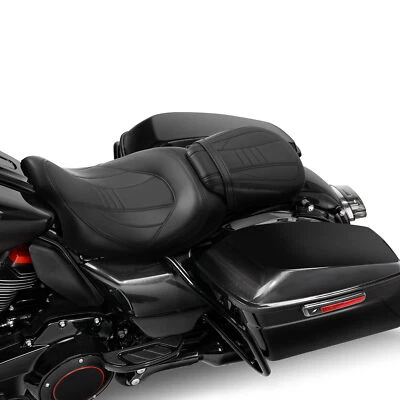 Asiento de conductor y pasajero apto para Harley Street Road Glide King 2009-2023 22 Foto 1 de 4