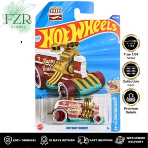 Hot Wheels Birthday Burner #143 Mainline 2025 Case G | Treasure Hunt TH Car - Imagen 1 de 2