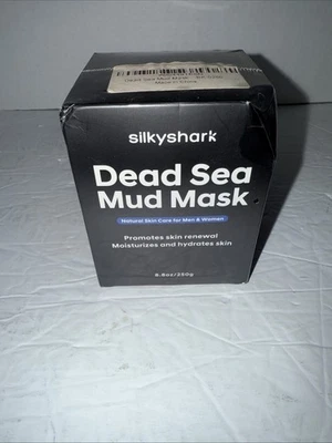 Máscara de lama do Mar Morto (8,8 oz), minerais naturais e argila, limpeza da pele, natural - Imagem 1 de 3