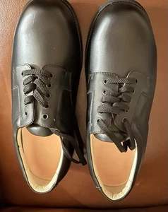 New Men’s MT. Meet Dual Depth Leather Lace Dress Shoes Size 11.5 6E Wide Black - Picture 1 of 4