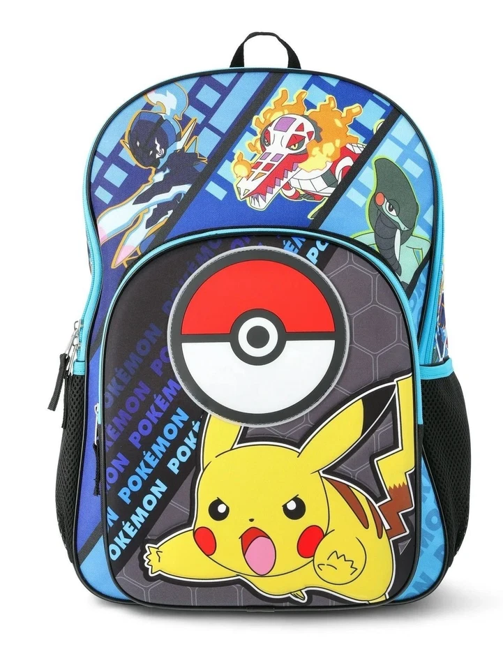 Pokemon Pikachu 17" Light Up Backpack with Bonus Card Pack - Image 1 of 1