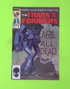 Transformers #5 Vol. 1 1985 Marvel Comics 1st App Higher Grade RY45-111 - Bild 1 von 2