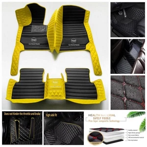 Fit For MINI Car Floor Mat Trunk Carpet Cargo Liner Auto Rug Pad PU Waterproof - Foto 1 di 45