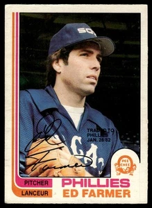 1982 O-Pee-Chee Ed Farmer Philadelphia Phillies #328 - Picture 1 of 2