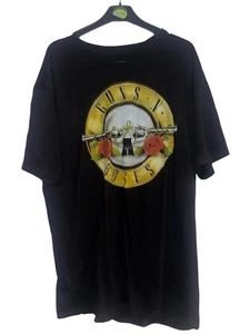 Camiseta Guns N' Roses Para Hombre XL Negra Gráfica Banda Camiseta Música Rock Camiseta De Colección - Imagen 1 de 4