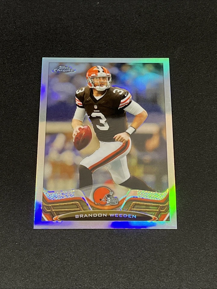 2013 Topps Chrome - Brandon Weeden #53 Refractor - Image 1 of 1