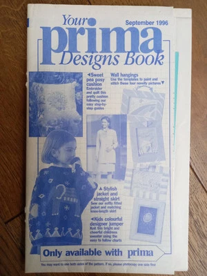 Your Prima Design Book September 1996 including Jacket /Skirt Pattern  - Image 1 of 3
