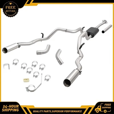 Sistema de escape trasero doble salida Catback para Ford F-150 2009-2014 4,6 L 5,0 L 5,4 L Foto 1 de 4