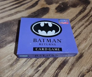 Batman Returns Card Game - Vtg 1992 Parker Bros. DC Comics 90's - Complete - Picture 1 of 4