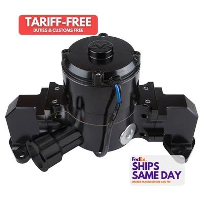 Cvr 8554BK, Kit BBC Water Pump Extreme Duty Electric Black Aluminum Performance - Image 1 of 4