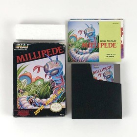 [] North American version Famicom NES Millipede / Millipede Comes with box