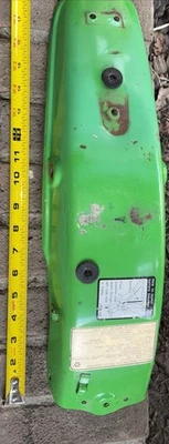 Vintage 1978 Yamaha DT100 DT 100 OEM Rear Fender Green 1977 1979 125 175 80 - Image 1 of 4