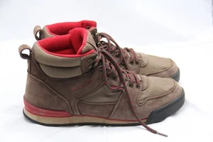 Ridgemont Outfitters Monty HI Hiking Boots Mens Size 11 Brown Leather Canvas - Picture 1 of 9