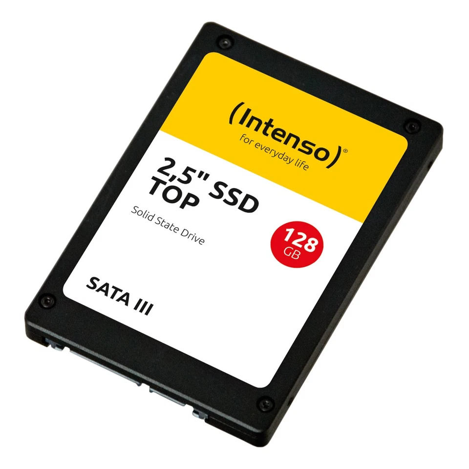 Intenso SSD interne Festplatte Top High-speed - 2,5 Zoll, 128GB, SATA III