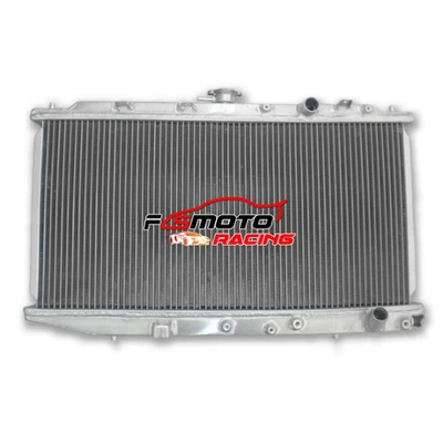 Aluminum Radiator For 1988-1991 HONDA Civic CRX DX/LX/HF 1.5L 1989 1990 MT - Image 1 of 4