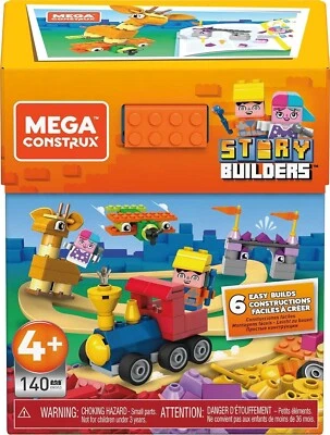 MEGA Construx Story Builders Toys  140 - Piece Building Set - Action Figures - Image 1 of 4