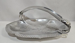Bandeja de aluminio forjado a mano Continental Trade de colección plato 538 Hanna Wright - Imagen 1 de 6