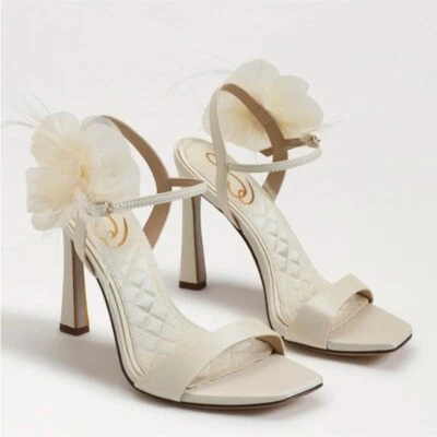 Sandalia Sam Edelman Leana 2 en marfil perlado, talla: 9,5 Foto 1 de 4