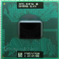 Intel Core 2 Duo T9500 2.6 GHz Dual-Core CPU Processor SLAYX FF80576T9500